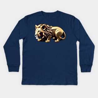 Jewish Lion Funko Pop Kids Long Sleeve T-Shirt